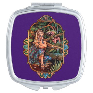 Elf Princess Compact Mirror