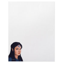Elf princess letterhead design