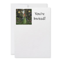 Elf Queen Personalized Announcements