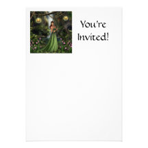 Elf Queen Personalized Announcements