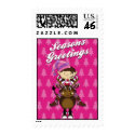 Elf & Reindeer Christmas Postage postage