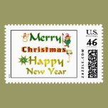 Elf Seasonal Painter.:-) postage