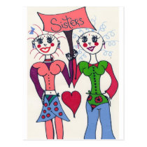 Elf Sisters #2 postcards