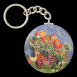 Elf Sleigh keychains