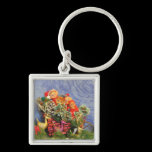 Elf Sleigh keychains