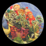 Elf Sleigh stickers