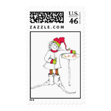 Elf Stamp #6