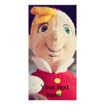 Elf toy photo card