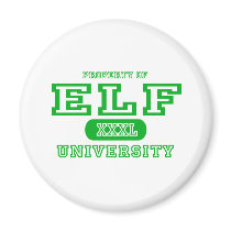 Elf University magnets by universityshirts Elf University magnets
