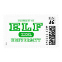 Elf University postage by universityshirts Elf University postage