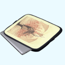 Elf vs Dragon laptop sleeves
