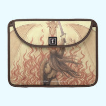 Elf vs Dragon macbook sleeves