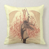 Elf vs Dragon pillows