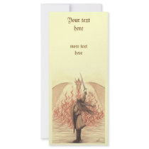 Elf vs Dragon Rack Card Template