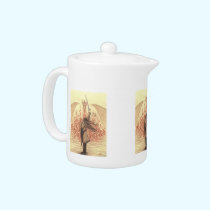 Elf vs Dragon teapots