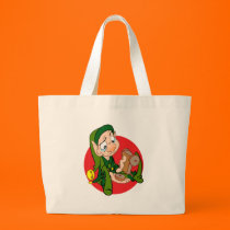 ELF WITH BROOKEN TOY bags