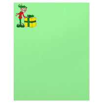 elf with package custom letterhead
