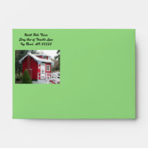 Elf Workshop Envelopes