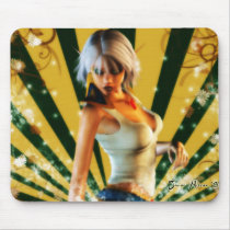 Elfin Model Mousepad by SlayerX Elfin Model Mousepad