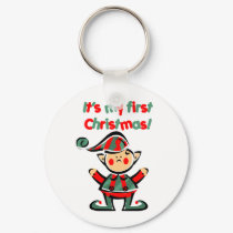 Elf's First Christmas keychains