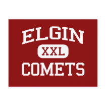 Elgin - Comets - Elgin High School - Marion Ohio postcards