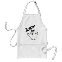 Eli, The Expressive Ghost With "Boooo!" aprons