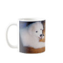 Eli the Great Pyrenees Puppy mugs