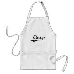 Elias Classic Style Name aprons