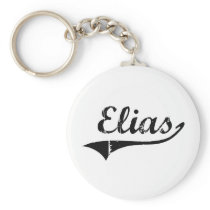 Elias Classic Style Name Key Chain
