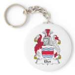 Eliot Family Crest Key Chains