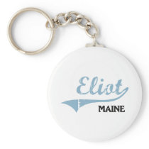 Eliot Maine City Classic Keychain