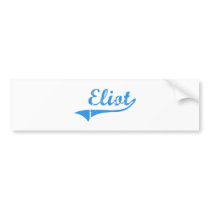 Eliot Maine Classic Design Bumper Stickers