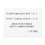 Eliot's Theorem Postcard