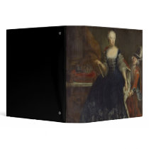 Elisabeth Christine von Braunschweig as Queen 3 Ring Binder