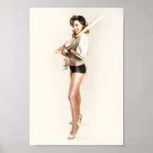 Elise with bat print