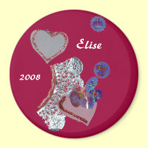 Elise's Art (Valentine) magnets