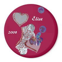 Elise's Art (Valentine) magnets