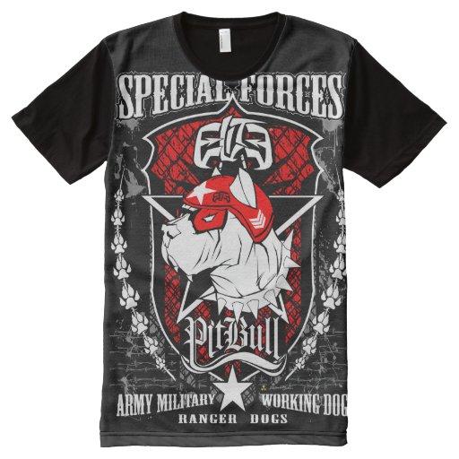 elite pitbull special forces all print shirt zazzle elite pitbull special forces all print shirt zazzle