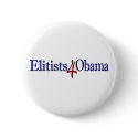 Elitists 4 Obama buttons by worldsfair Elitists 4 Obama buttons