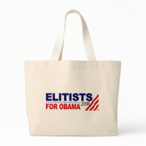 Elitists For Obama Bag