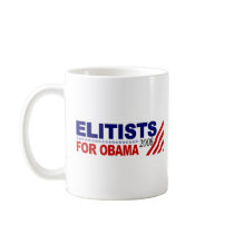 Elitists For Obama Mug