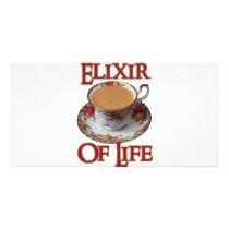 Elixir of Life Customized Photo Card