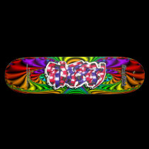 Elizabeth 01 ~ Custom Graffiti Art Pro Skateboard skateboards