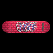 Elizabeth 02 ~ Custom Graffiti Art Pro Skateboard skateboards