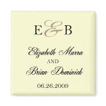 elizabeth and brian ivory magnets by itsallinthedetails elizabeth and brian ivory magnets