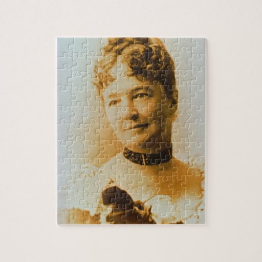 Elizabeth Bacon Custer (1842-1933) Wife Of General Puzzle | Zazzle