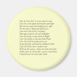 Elizabeth Barrett Browning - 43 Refrigerator Magnet