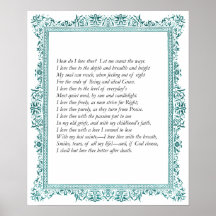 Elizabeth Barrett Browning - 43 Print