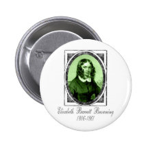 Elizabeth Barrett Browning Button