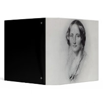 Elizabeth Cleghorn Gaskell Vinyl Binder